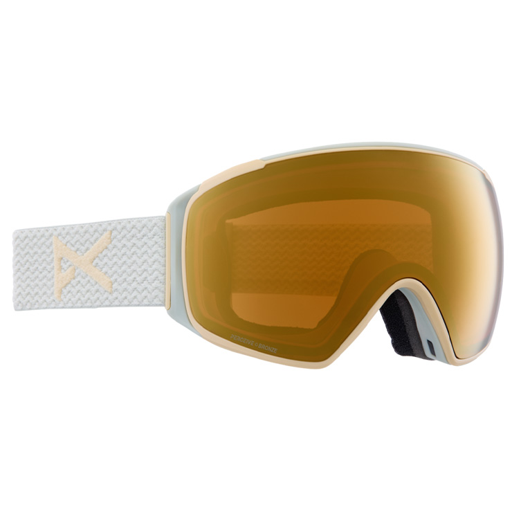 正規品 2023 anon アノン M4S Toric Jade レンズ：Perceive Sunny Bronze スキー スノーボード ゴーグル  マグネット式