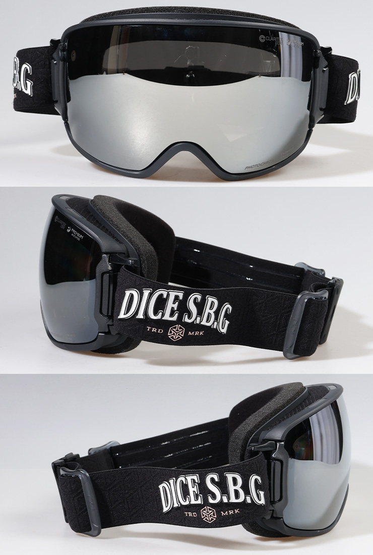 DICE（ダイス） 2025 DICE BANK バンク スノーボード ゴーグル BK45573