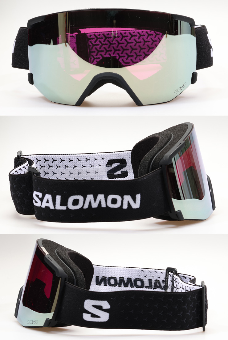 SALOMON(サロモン)S/VIEW BLACK　スキーゴーグル SALOMON 正規品 2024 サロモン S/VIEW SIGMA Black レンズ