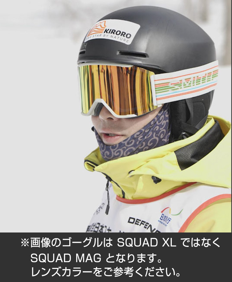 SMITH（スミス） 2026 SMITH スノーボード ゴーグル Squad XL スカッド