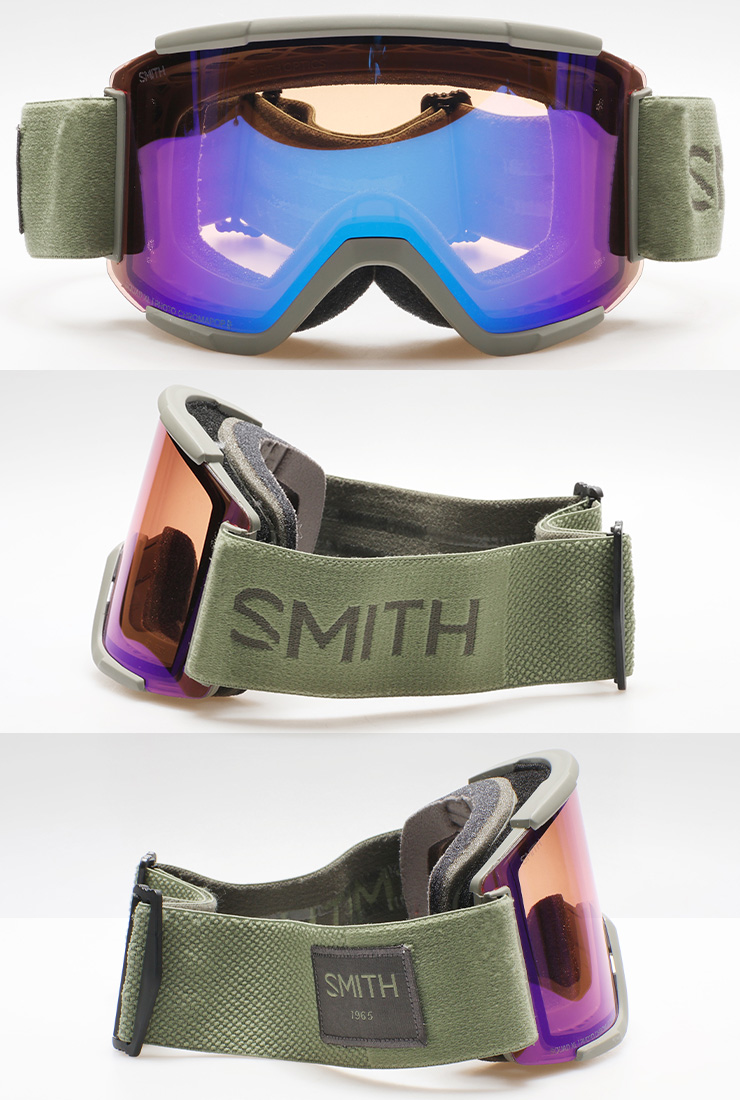 【美品】スノーボード　ゴーグル　SMITH SQUAD スミス Squad (スキー・スノボー用ゴーグル) 価格比較 - 価格.com