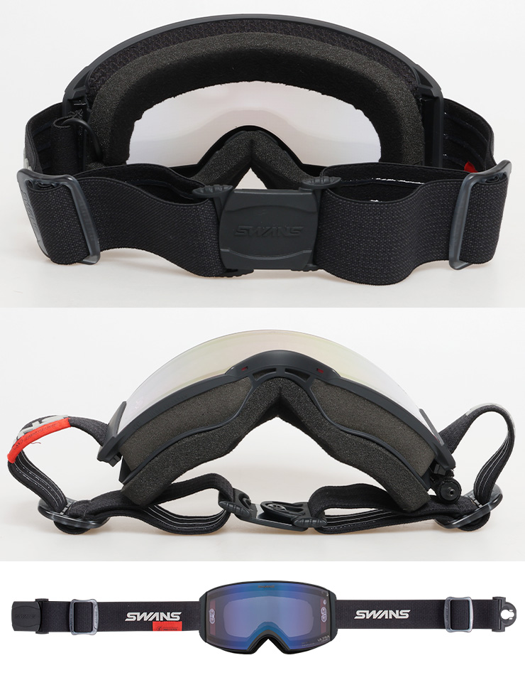 スノーゴーグル スワンズ SWANS RACAN ラカン 新品未使用 SWANS（スワンズ） 2026 SWANS RACAN ラカン F-XED ヒートレンズ MBK