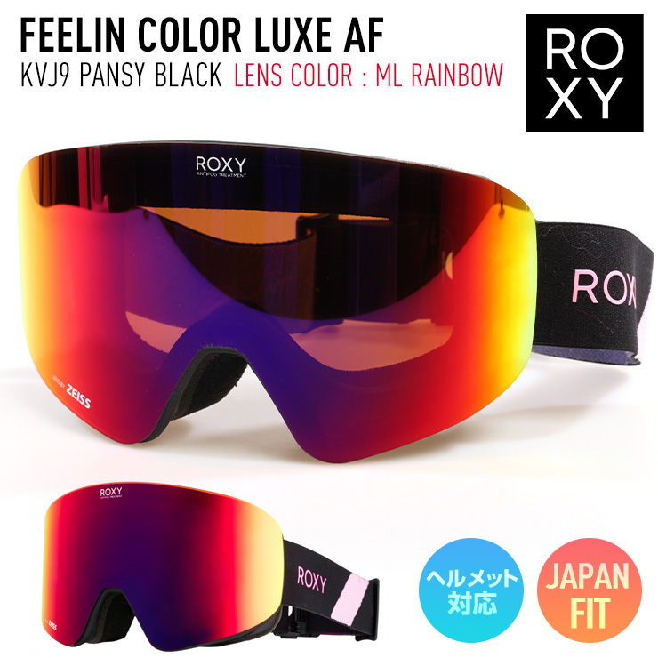 ROXY 2024 ロキシースキー スノーボード ゴーグル FEELIN COLOR