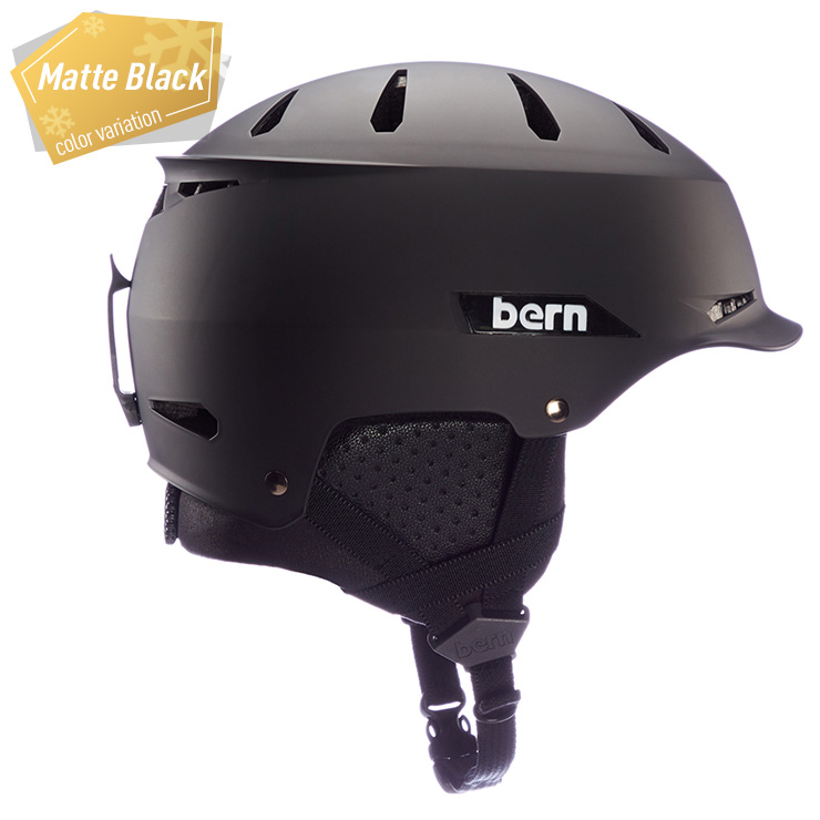 【美品】bern スノーボード ヘルメット HARDHAT Mサイズ　スノボ bern 正規品 22-23 バーン HENDRIX W/Mips Matte Black