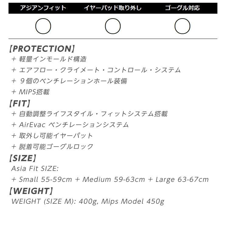 SMITH（スミス） 正規品 22-23 SMITH Maze MIPS メイズミップス