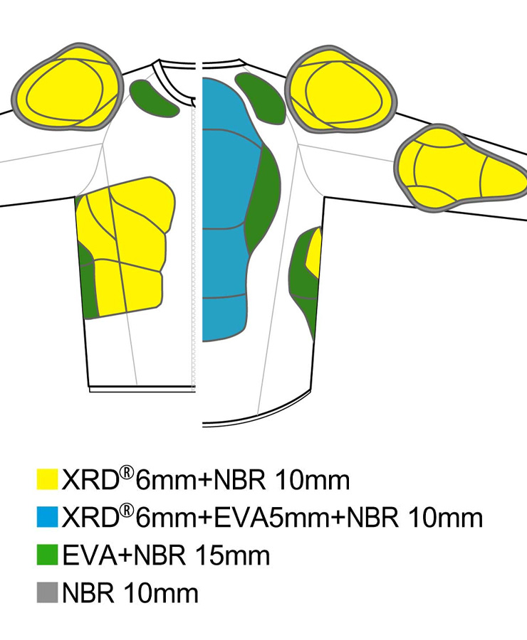 鎧武者 ヨロイムシャ BODY PROTECTOR YM-1735 ボディプロテクター