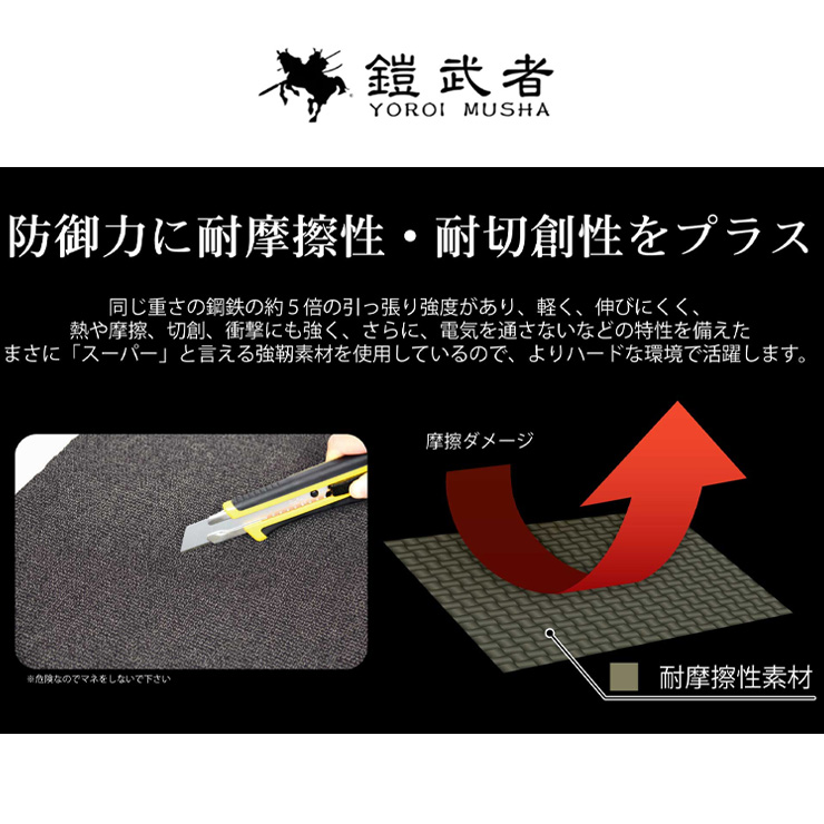 鎧武者 ヨロイムシャ YM-1751 SHORT HIP PROTECTOR -XRD- ボディ