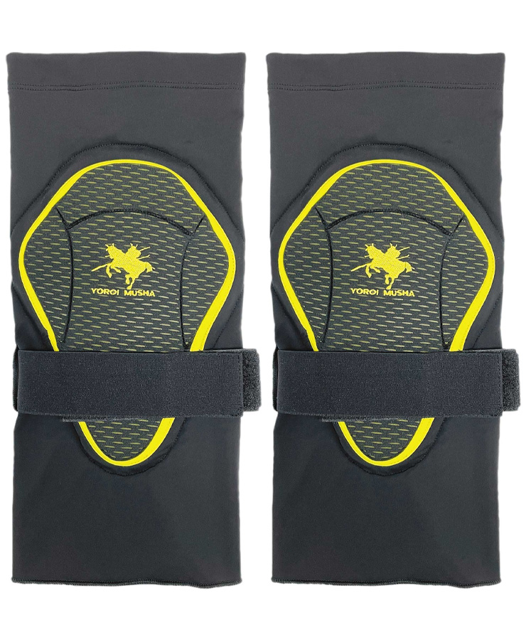 鎧武者 ヨロイムシャ KNEE PAD YM-1718 ニーパット 両ヒザ
