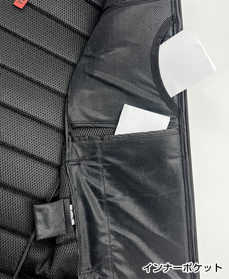 YOROI NINJA VEST ヨロイ ニンジャベスト プロテクター 脊椎パッド