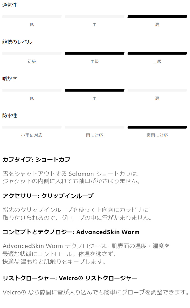 SALOMON（サロモン） 24-25 SALOMON FORCE GORE-TEX M スノーボード