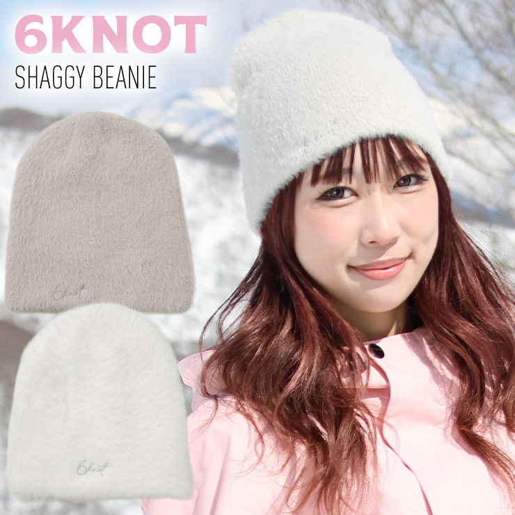 2026 6KNOT シックスノット SHAGGY BEANIE シャギービーニー ニット帽