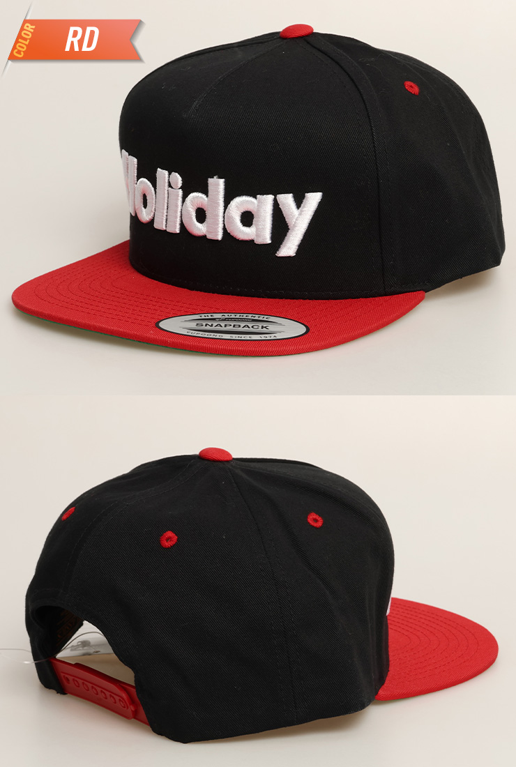 HOLIDAY ホリデー NEW JACK SNAPBACK CAP ニュージャック スナップ