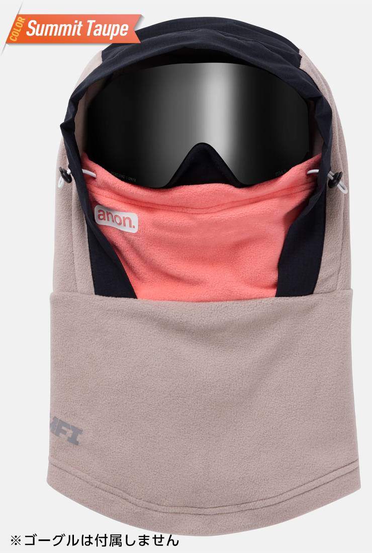 anon 正規品 24-25 アノン MFI Fleece Helmet Hood フリース