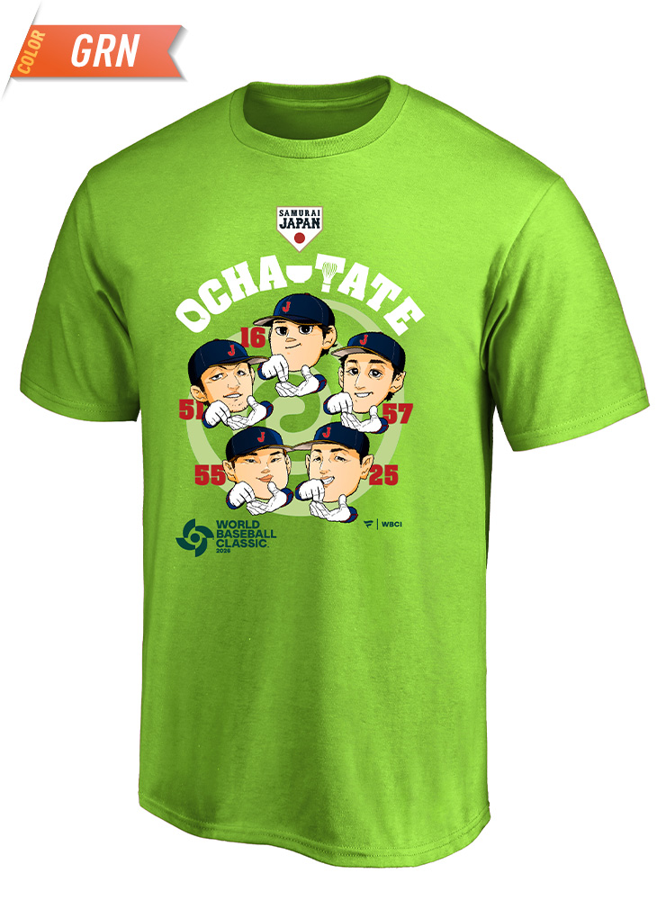 6月初旬入荷】2026 World Baseball Classic WBC お茶たてポーズ T