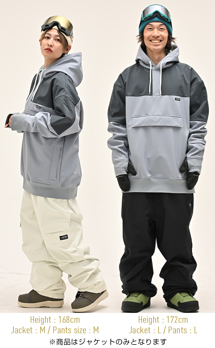 24-25 ANTHEM アンセム SHOULDER PATCH HOODIE ショルダーパッチ