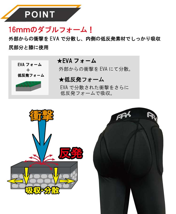ARK エイアールケイ FS Hip Long ヒップロング 下半身 ヒップ
