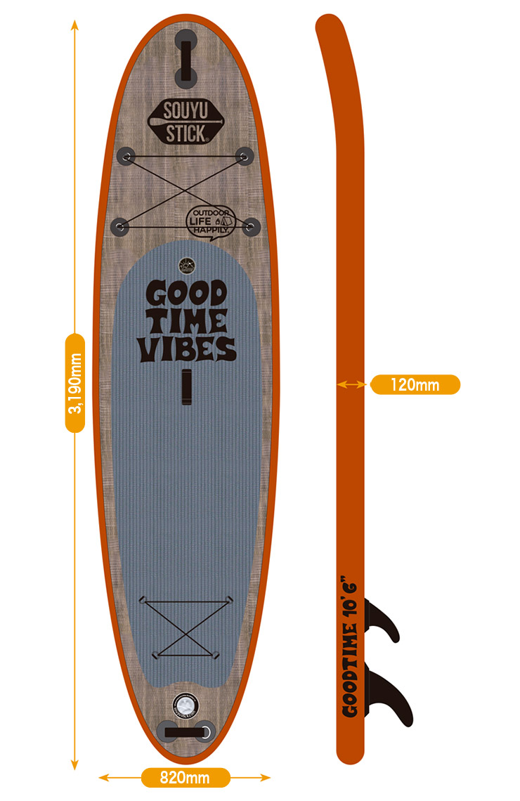 SOUYU STICK 10'6 スタンドアップパドルボード SOUYU STICK ソウユウスティック GOODTIME 10'6' グッドタイム SUP