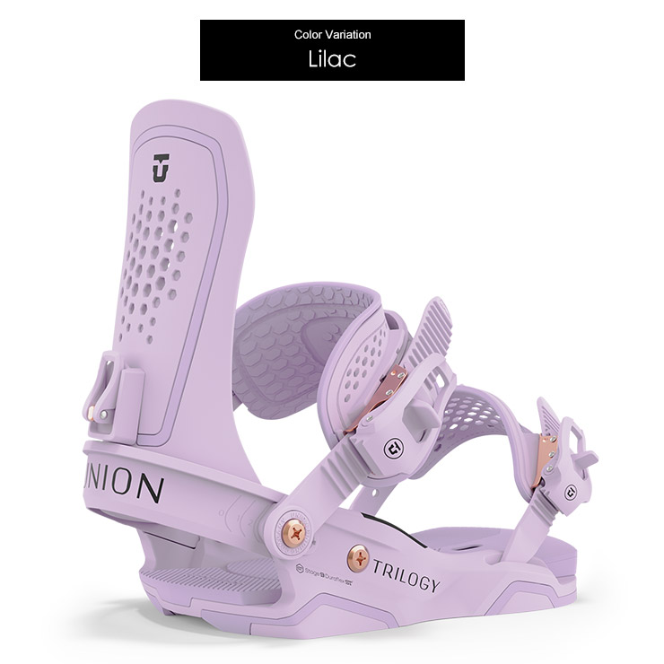 Union Trilogy スノーボードビンディング ピンクM UNION BINDING ユニオン TRILOGY トリロジー 23-24 2024