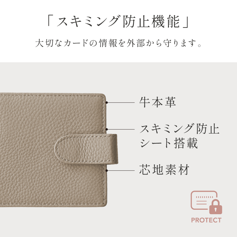 ＼1/3までクーポンで20％off／二つ折り財布 本革 レディース ミニ財布 二つ折り 時短財布 スリム 薄い財布 30代 40代 50代 ラシエム | LASIEM | 16