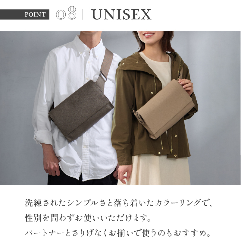 ボディバッグ ショルダーバッグ メンズ レディース 本革 大容量 使いやすい おしゃれ 30代 40代 50代 ラシエム |  | 17