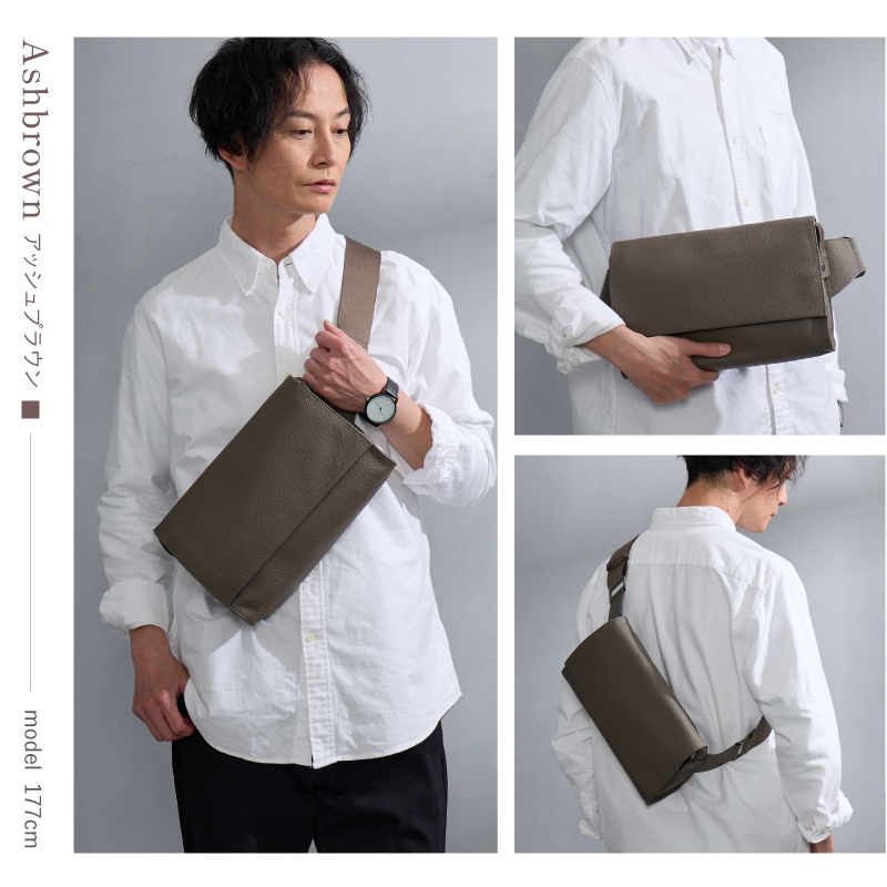 ボディバッグ ショルダーバッグ メンズ レディース 本革 大容量 使いやすい おしゃれ 30代 40代 50代 ラシエム |  | 19