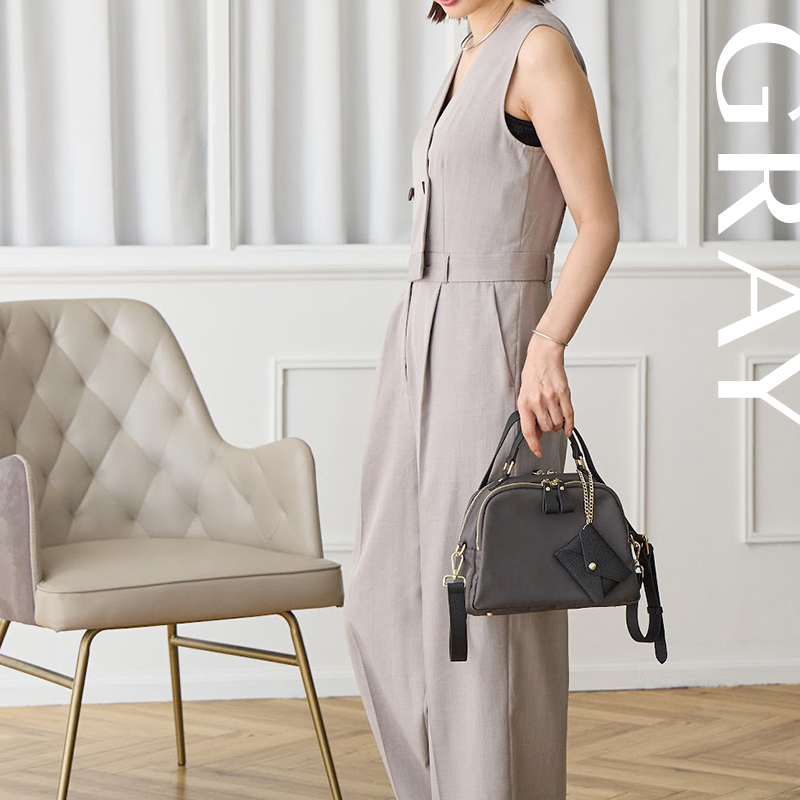 ショルダーバッグ レディース ナイロン 軽量 ミニ ボストンバッグ 小さいカバン 斜めがけ 撥水 2way かわいい おしゃれ 30代 40代 50代 ラシエム | LASIEM | 06