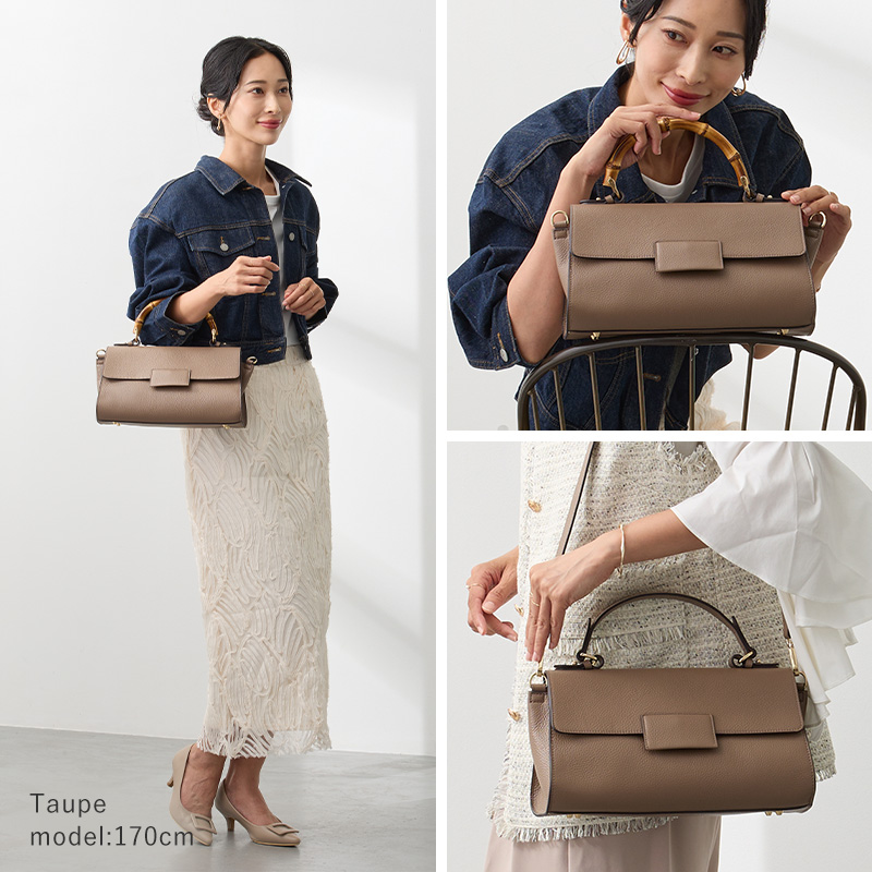 ハンドバッグ レディース 本革 ショルダーバッグ 斜めがけバッグ 小さいカバン 大人 かわいい おしゃれ フォーマル 30代 40代 50代 ラシエム | LASIEM | 13