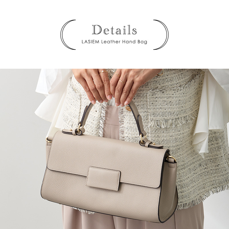 ハンドバッグ レディース 本革 ショルダーバッグ 斜めがけバッグ 小さいカバン 大人 かわいい おしゃれ フォーマル 30代 40代 50代 ラシエム | LASIEM | 16