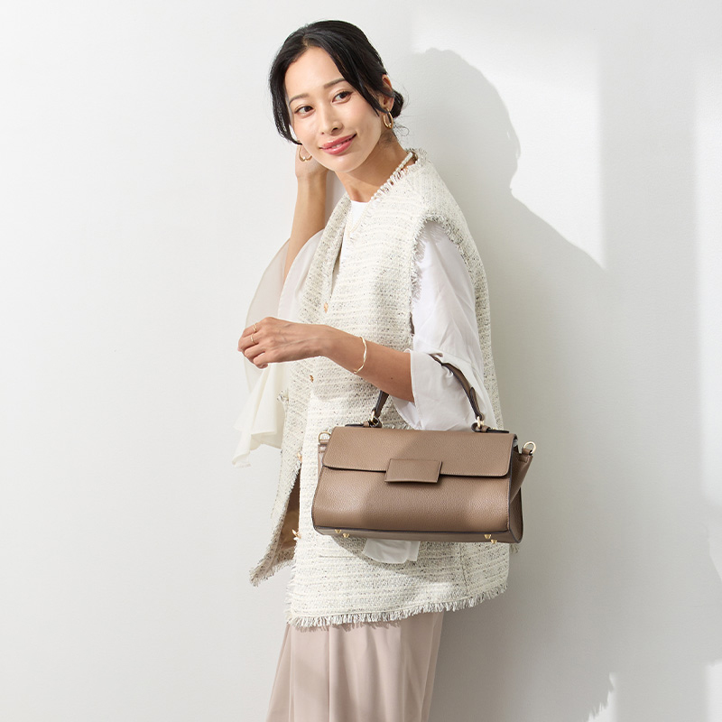 ハンドバッグ レディース 本革 ショルダーバッグ 斜めがけバッグ 小さいカバン 大人 かわいい おしゃれ フォーマル 30代 40代 50代 ラシエム | LASIEM | 04