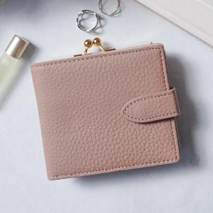 二つ折り財布 がま口 ミニ財布 ブランド 使いやすい 小さい バイカラー レディース 本革 ラシエム