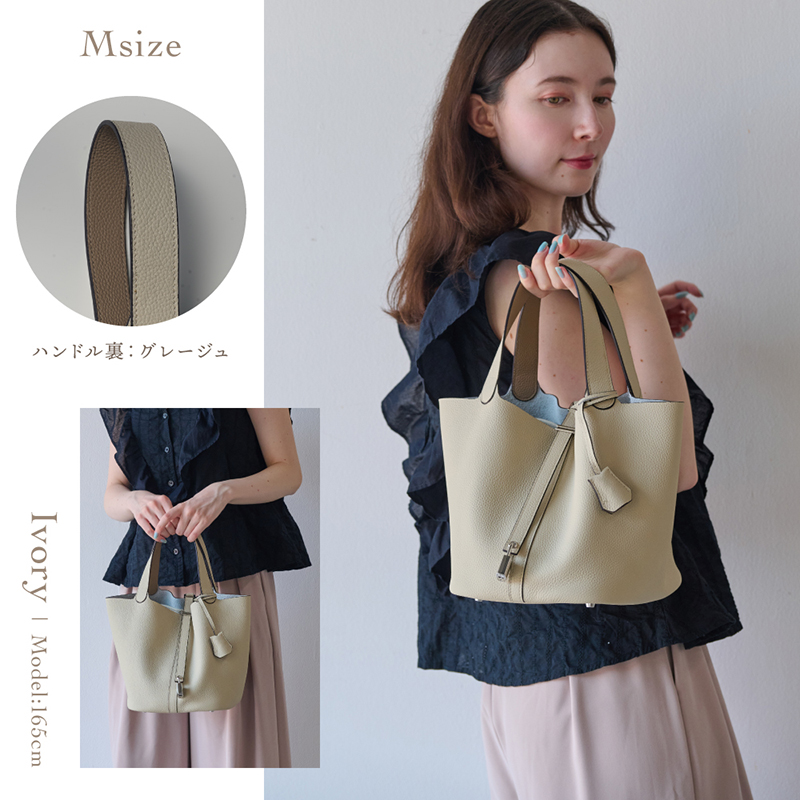 ハンドバッグ 本革 レディース キューブバッグ ミニバッグ バッグインバッグ付き ショルダーストラップ付き スカーフ 30代 40代 50代 ラシエム | LASIEM | 18