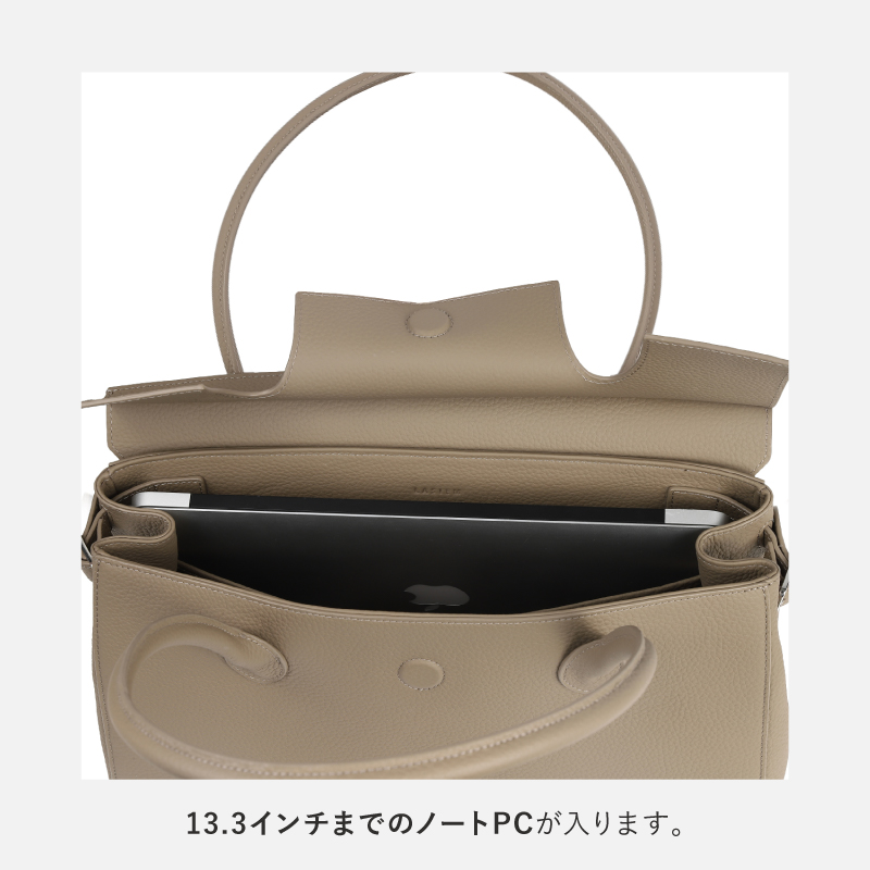 トートバッグ 通勤バッグ レディース A4 本革 大きめ 通勤 仕事 ビジネスバッグ 大容量 底鋲 大人 30代 40代 50代 ラシエム | LASIEM | 18