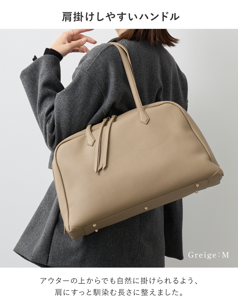 トートバッグ レディース A4 本革 通勤バッグ ハンドバッグ 黒 ボストンバッグ セレモニー フォーマルバッグ 30代 40代 50代 ラシエム | LASIEM | 08