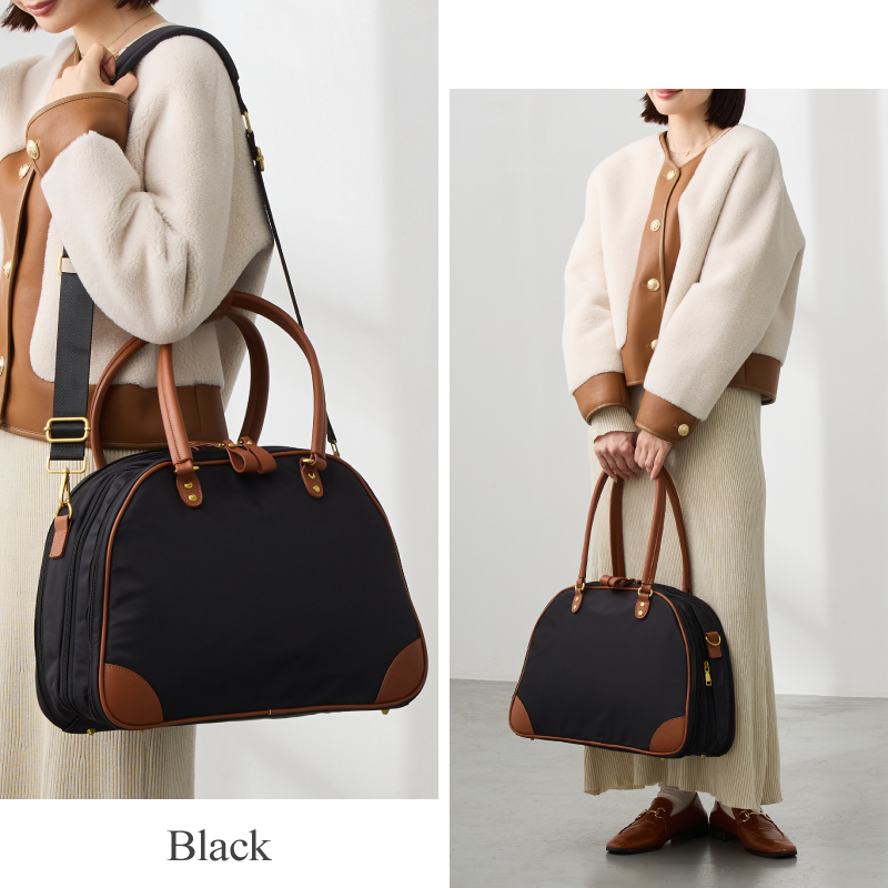 ボストンバッグ レディース 旅行 圧縮 バッグ 大容量 二泊三日 旅行バッグ 旅行カバン トラベルバッグ ラシエム | LASIEM | 25