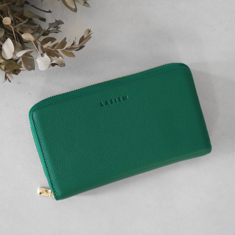 通帳ケース 磁気防止 印鑑も入る ブランド 革 大容量 スキミング防止 キャッシュカード おしゃれ レディース ラシエム | LASIEM | 10