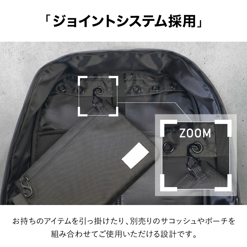 リュックサック バックパック メンズ レディース ビジネス 大容量 黒 シンプル 撥水 プレゼント ギフト ラシエム｜morevalue｜15