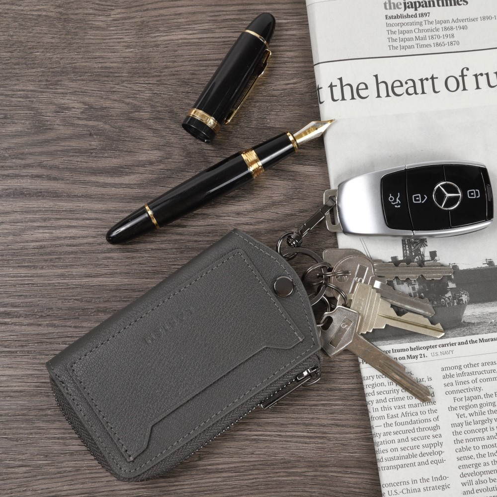 LASIEM（ラシエム） キーケース メンズ スマートキー 本革 L字