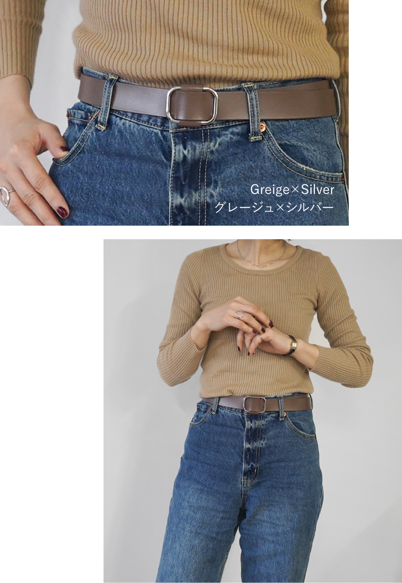 ＼1/3までクーポンで20％off／ベルト レディース 本革 レザー 長さ調節可能 サイズ調整 細い 細め スリム ジーンズ おしゃれ ラシエム | LASIEM | 20