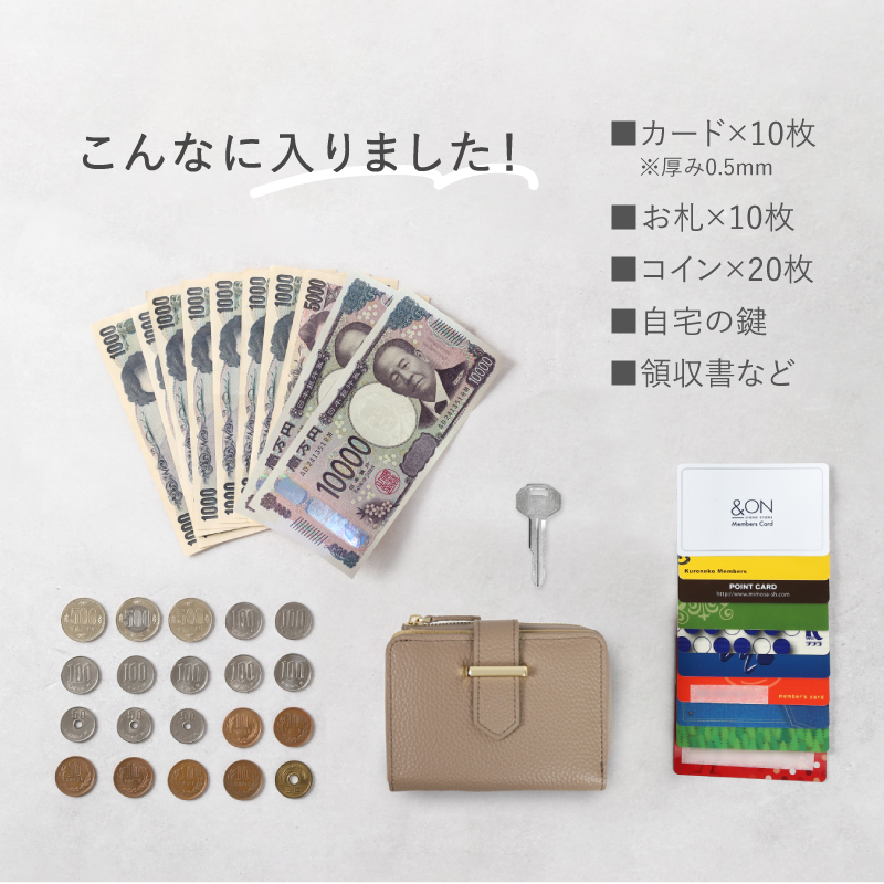 ＼1/3までクーポンで20％off／二つ折り財布 レディース 本革 ミニ財布 小さい財布 コンパクト ブランド 使いやすい 30代 40代 50代 ラシエム | LASIEM | 17