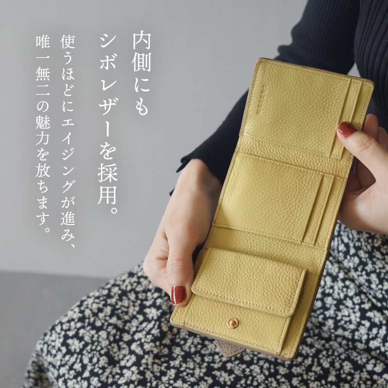 ＼1/3までクーポンで20％off／三つ折り財布 レディース 本革 ミニ財布 小さい財布 コンパクト ブランド 使いやすい 30代 40代 50代 ラシエム | LASIEM | 14