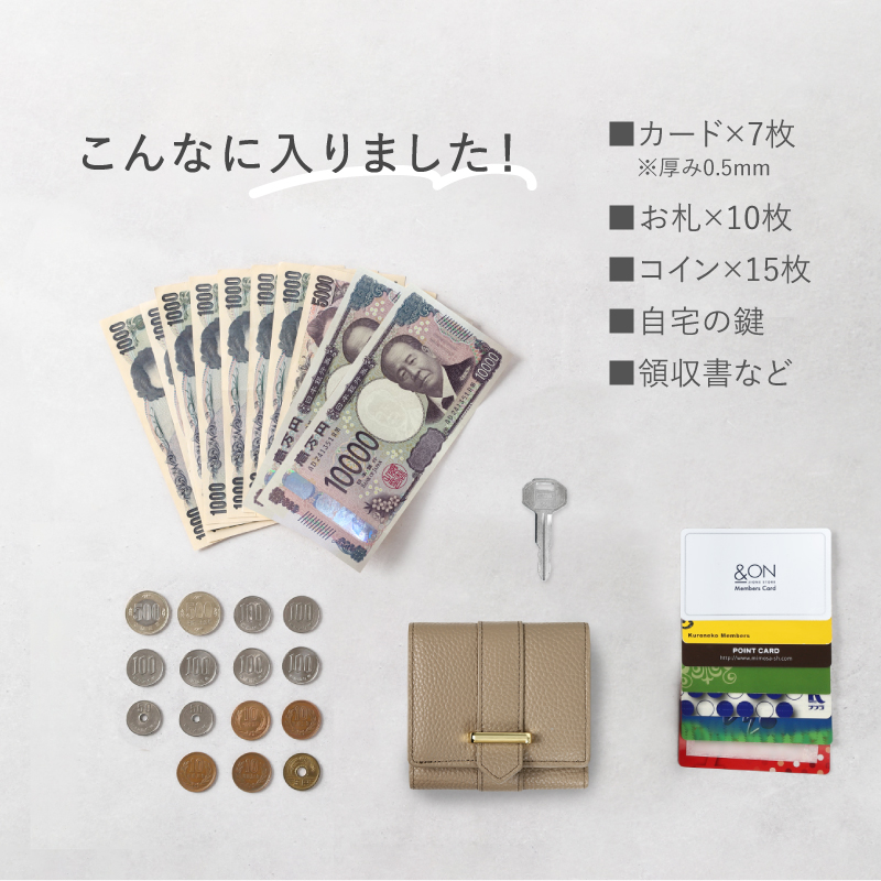 ＼1/3までクーポンで20％off／三つ折り財布 レディース 本革 ミニ財布 小さい財布 コンパクト ブランド 使いやすい 30代 40代 50代 ラシエム | LASIEM | 17