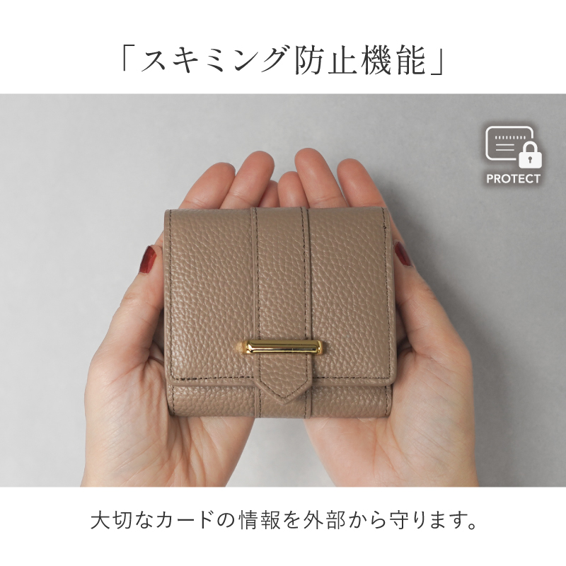 ＼1/3までクーポンで20％off／三つ折り財布 レディース 本革 ミニ財布 小さい財布 コンパクト ブランド 使いやすい 30代 40代 50代 ラシエム | LASIEM | 20