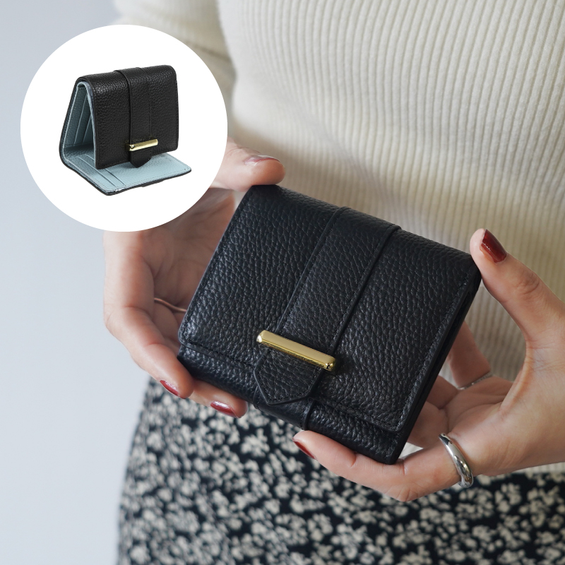 ＼1/3までクーポンで20％off／三つ折り財布 レディース 本革 ミニ財布 小さい財布 コンパクト ブランド 使いやすい 30代 40代 50代 ラシエム | LASIEM | 05