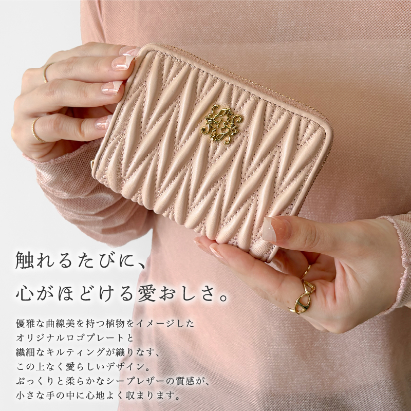 ミニ財布 レディース 本革 軽い 薄型 コンパクト 小さい財布 ブランド 使いやすい 30代 40代 50代 ラシエム | LASIEM | 13