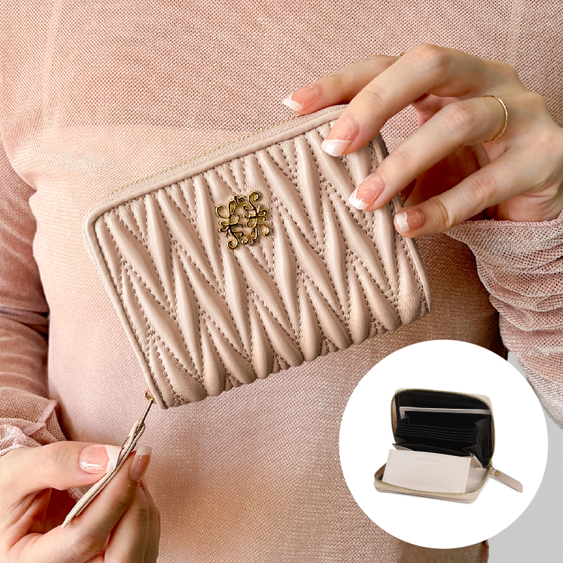 ミニ財布 レディース 本革 軽い 薄型 コンパクト 小さい財布 ブランド 使いやすい 30代 40代 50代 ラシエム | LASIEM | 08