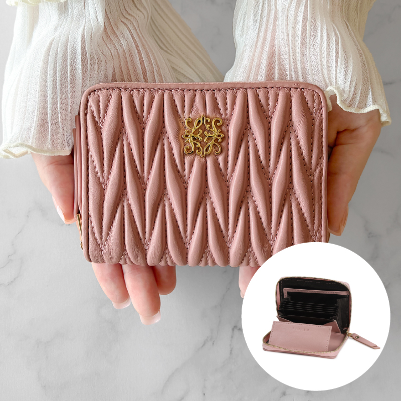 ミニ財布 レディース 本革 軽い 薄型 コンパクト 小さい財布 ブランド 使いやすい 30代 40代 50代 ラシエム | LASIEM | 02