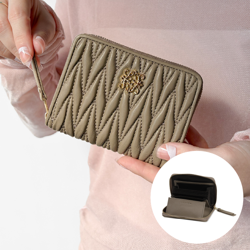 ミニ財布 レディース 本革 軽い 薄型 コンパクト 小さい財布 ブランド 使いやすい 30代 40代 50代 ラシエム | LASIEM | 03