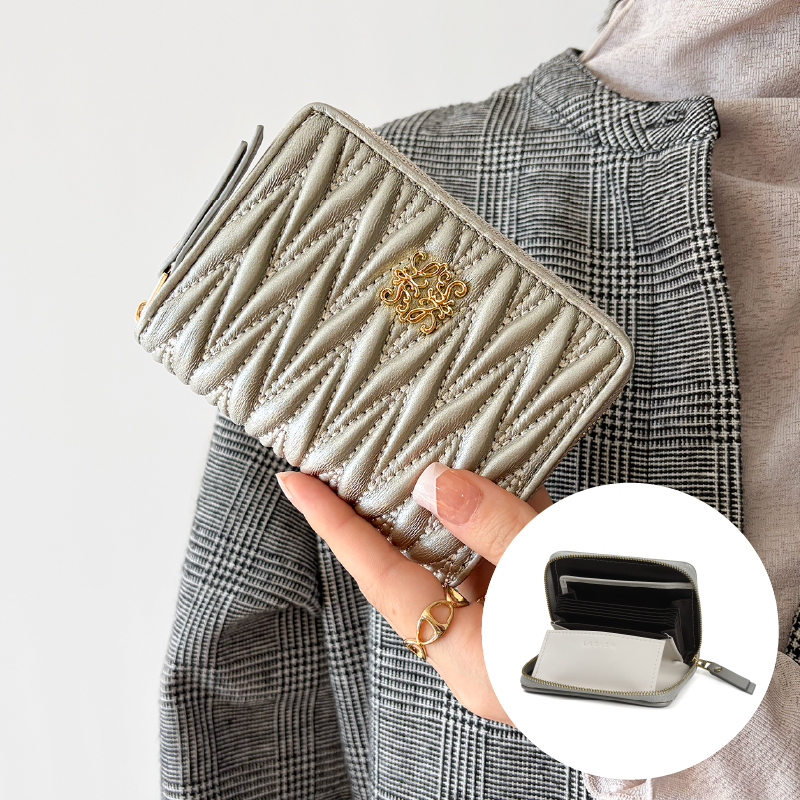 ミニ財布 レディース 本革 軽い 薄型 コンパクト 小さい財布 ブランド 使いやすい 30代 40代 50代 ラシエム | LASIEM | 04