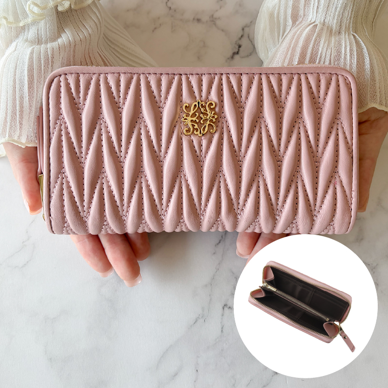 長財布 レディース 本革 軽い 薄型 コンパクト 小さい長財布 ブランド 30代 40代 50代 ラシエム | LASIEM | 02