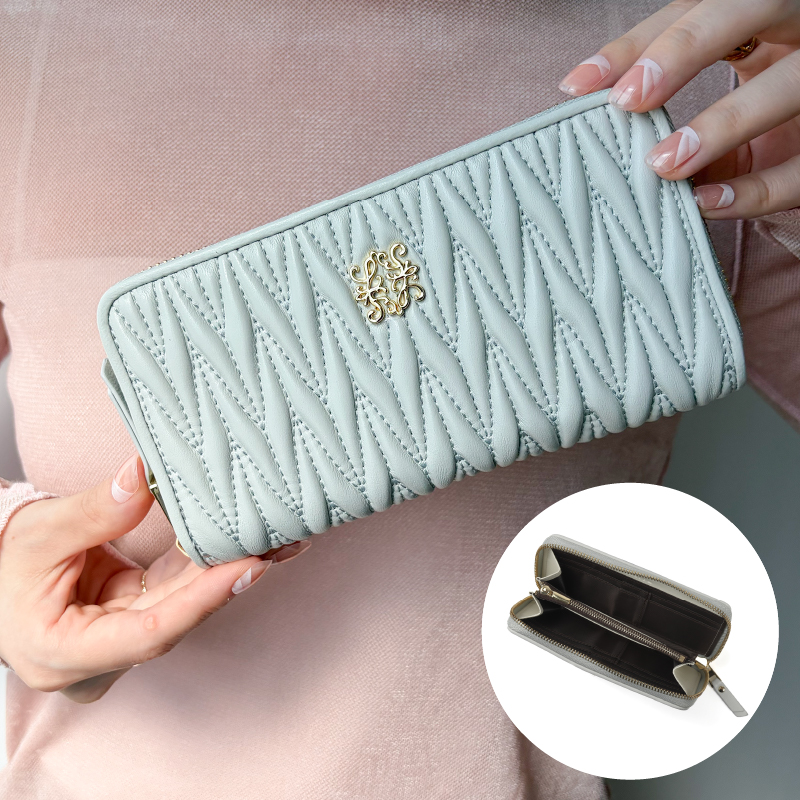 長財布 レディース 本革 軽い 薄型 コンパクト 小さい長財布 ブランド 30代 40代 50代 ラシエム | LASIEM | 07